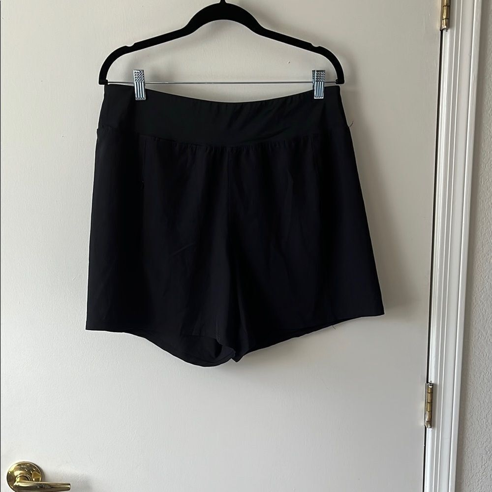 Hurley Black Athletic Shorts Size XL GUC